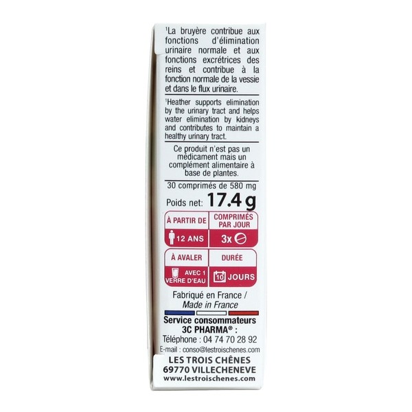 Les 3 Chênes Gystinat Fort comprimés