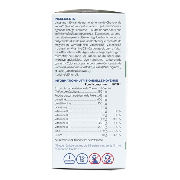 Forcapil Anti-Chute comprimés Cheveux et ongles