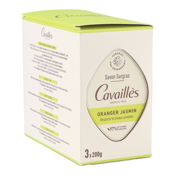Cavaillès savon surgras Oranger Jasmin
