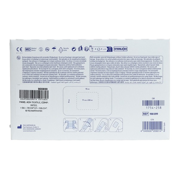 Hartmann Cosmopor E 10 pansements