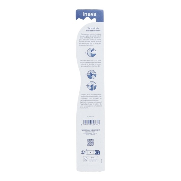 Inava brosse monotouffe PreciBrush