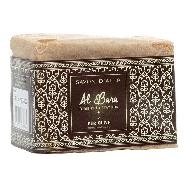 Al Bara savon d'Alep véritable Pur olive