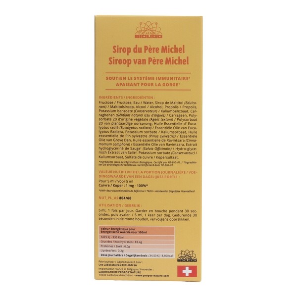 Sirop du Père Michel