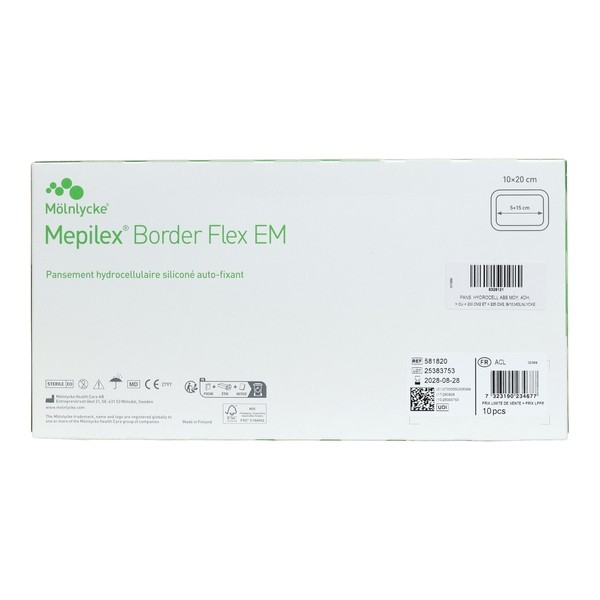 Mepilex Border Flex EM pansements