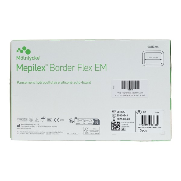 Mepilex Border Flex EM pansements