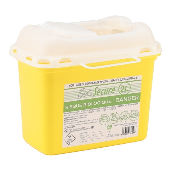 Collecteur d'aiguilles DASRI