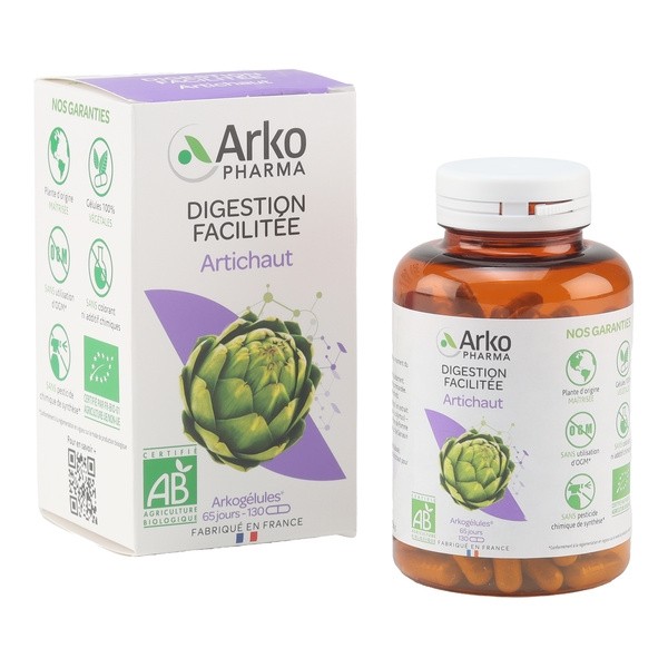 Arkogélules Artichaut bio gélules