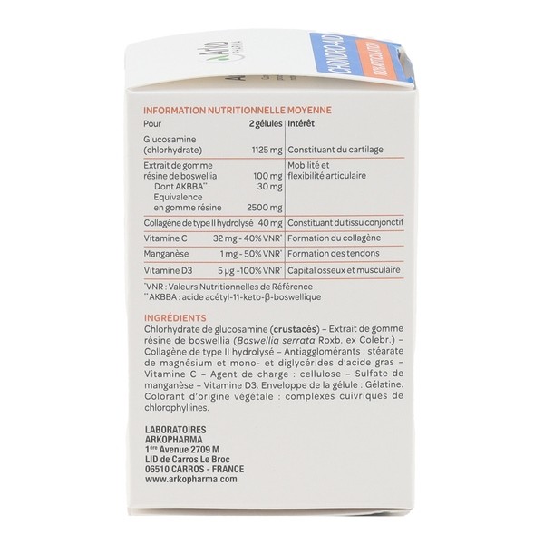 Chondro Aid 100 % articulation Fort gélules