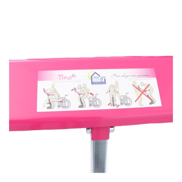 Verticalisateur guidon de transfert pivotant Tina