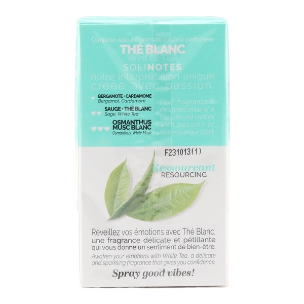 Solinotes Eau de parfum Thé blanc