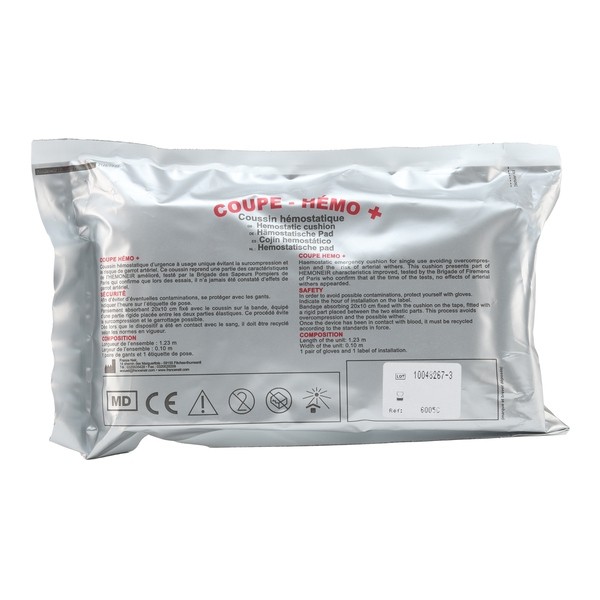 Coussin hémostatique Coupe hémo