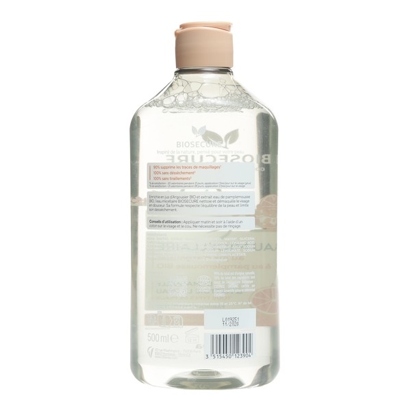 Biosecure Eau micellaire bio