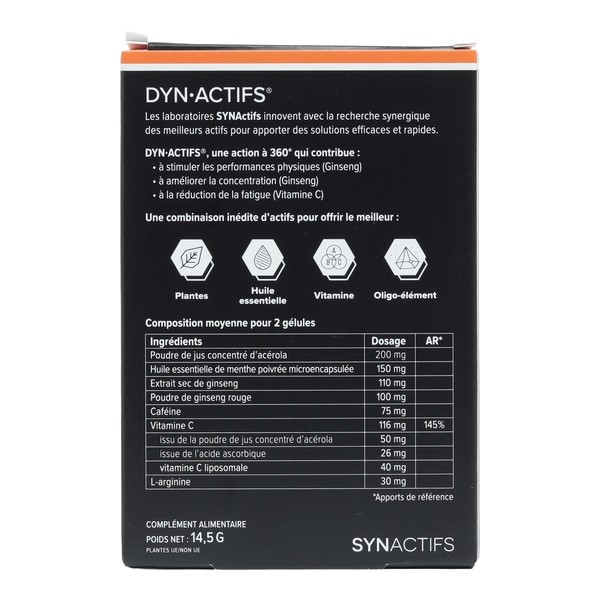 Aragan Dyn Actifs gélule
