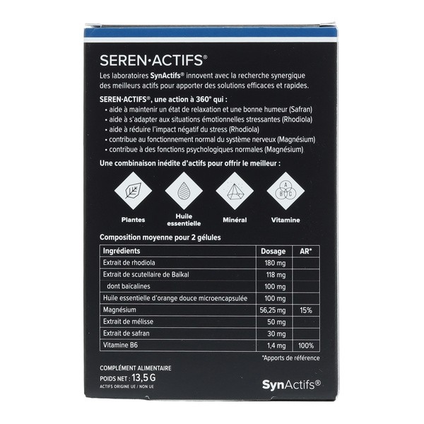 Aragan Seren Actifs gélules