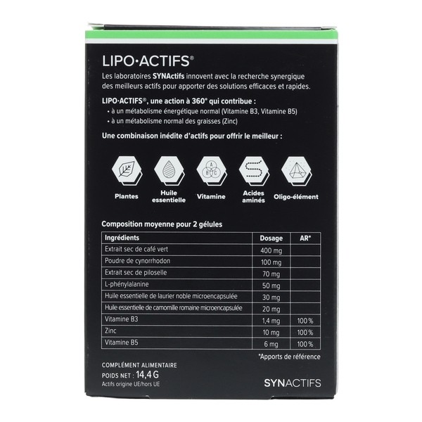 Aragan Lipo Actifs gélules