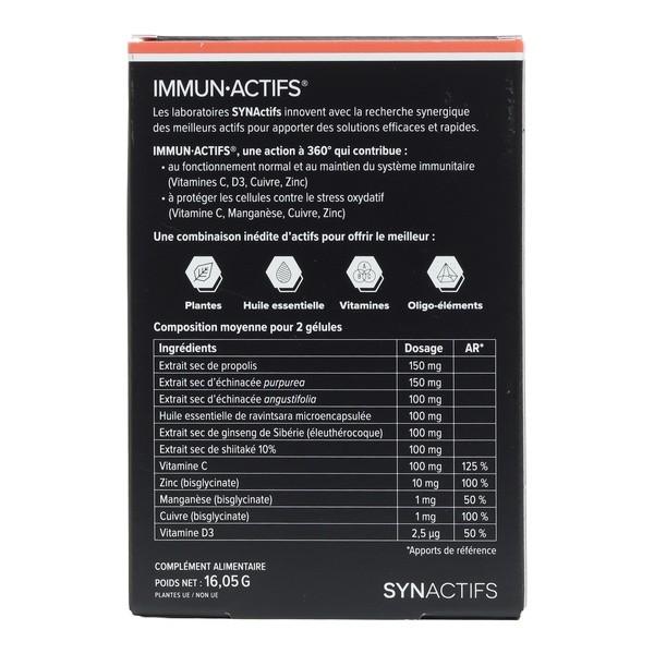 Aragan Immun Actifs gélule