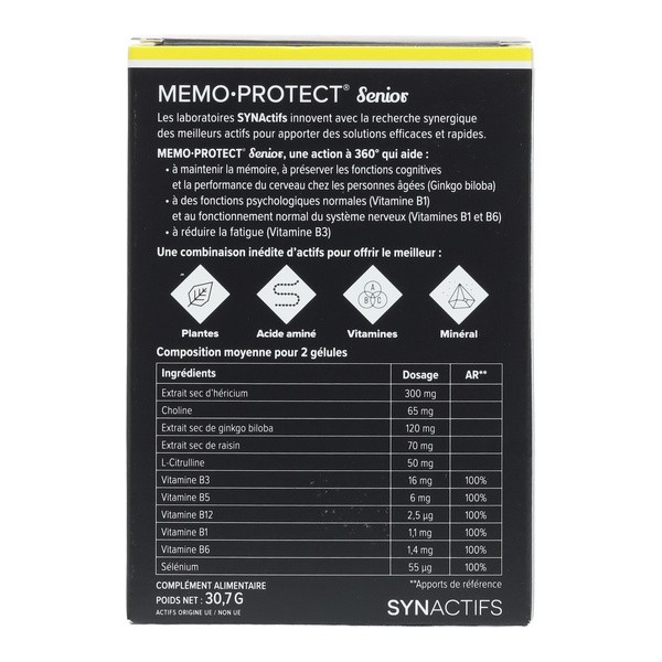 Aragan Memo Protect Senior gélule