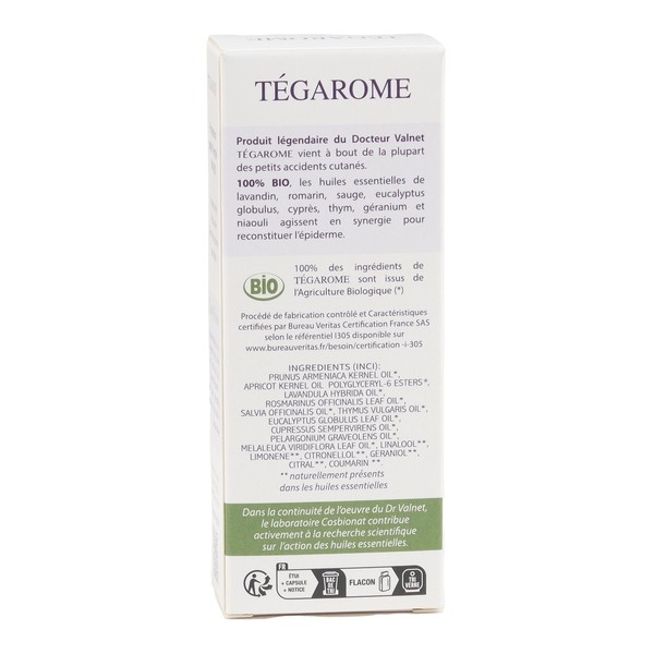 Docteur Valnet Tégarome Bio