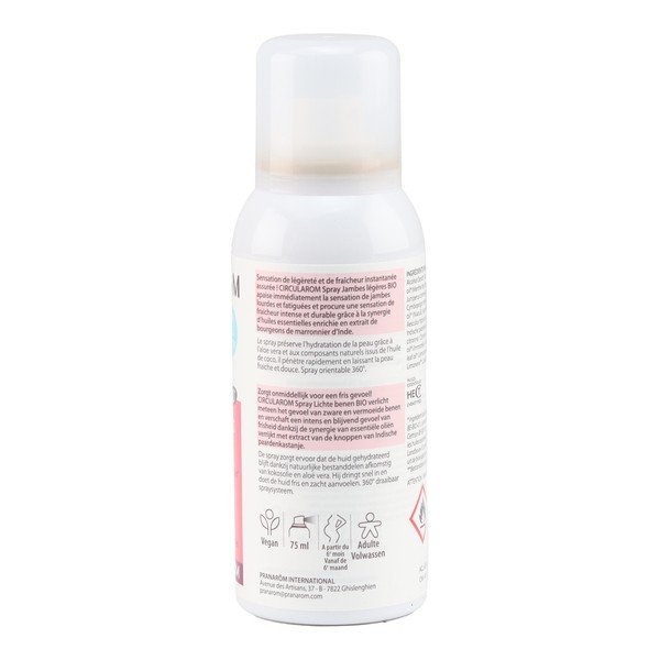 Pranarom Circularom spray Jambes légères Bio