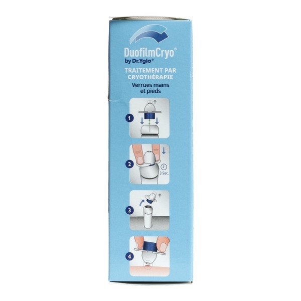 DuoFilm Cryo Traitement des verrues par cryothérapie