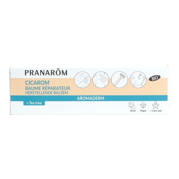 Pranarom Aromaderm baume réparateur Cicarom bio