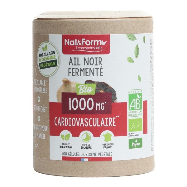 Nat et Form Ail noir bio gélules