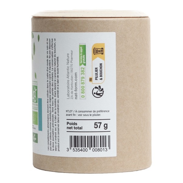 Nat et Form Ecoresponsable mélisse Bio gélules