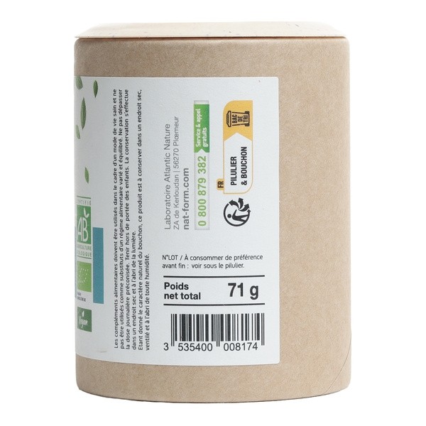 Nat et Form Ecoresponsable Valériane Bio gélules