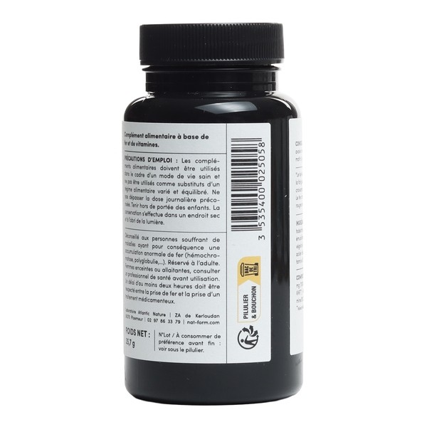 Nat et Form Fer liposomal gélules