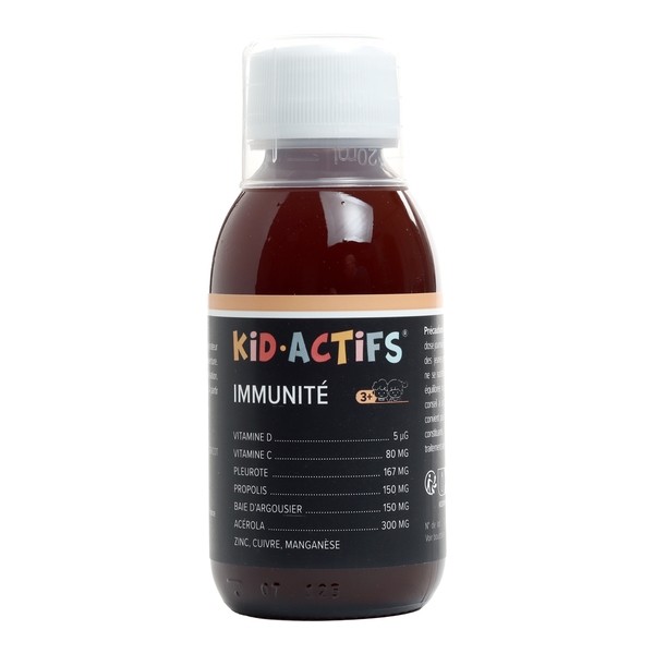 Aragan Kid Actifs Immunité sirop