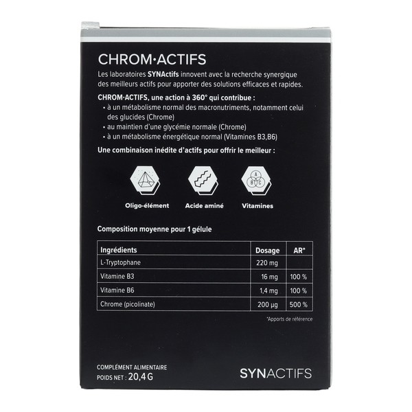 Aragan Chrom Actifs gélules