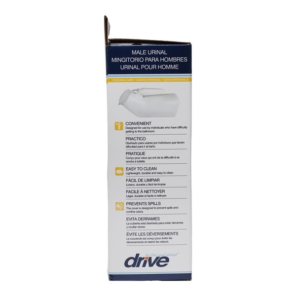 Urinal homme avec bouchon et poignée