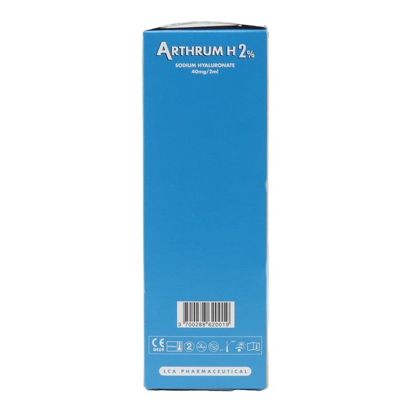 Arthrum H 2% 40 mg/2 ml solution injectable seringue