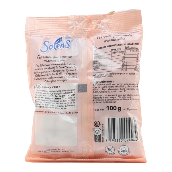Solens Gommes guimauves