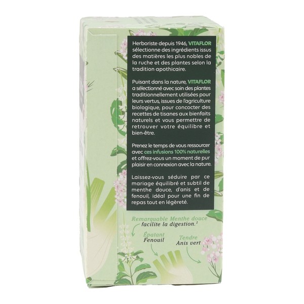Vitaflor tisane digestion bio sachets