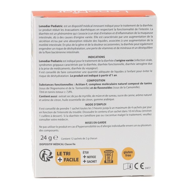 Aboca LenoDiar Pediatric sachets