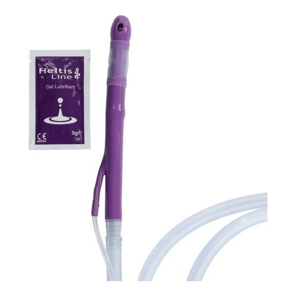 Barikyt simple contraste avec poche de lavement