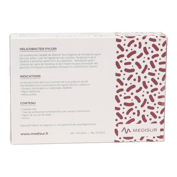 Medisur autotest Maux d'estomac