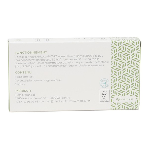 Medisur test urinaire Cannabis