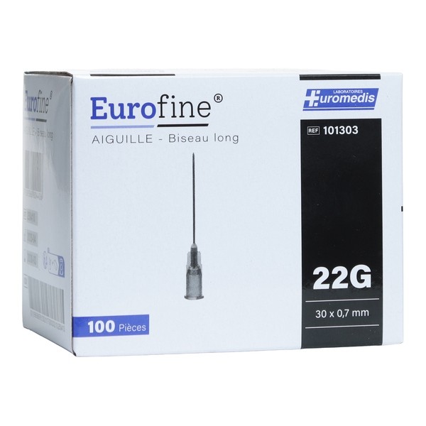 Eurofine aiguilles hypodermiques x 100