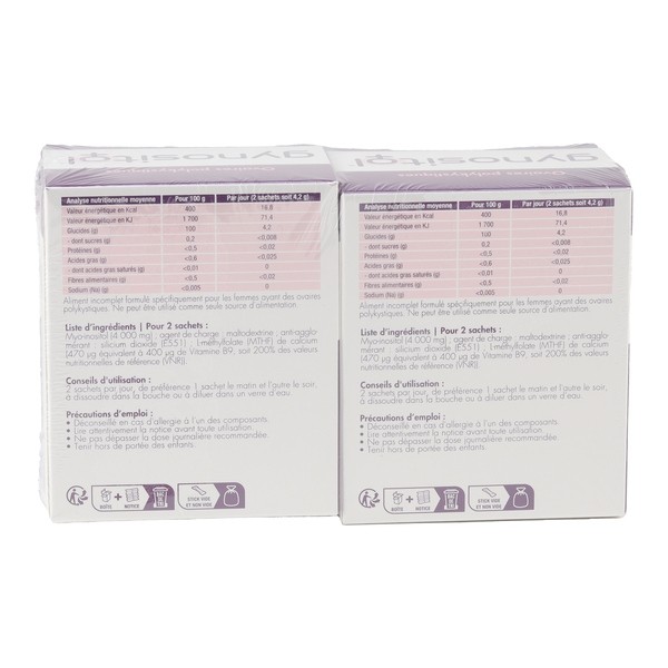 Gynositol sachets