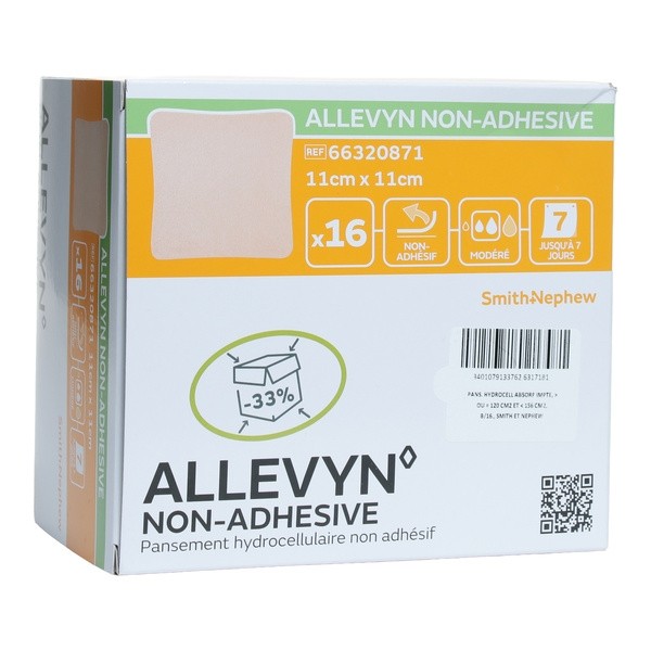 Allevyn Non Adhesive Carré pansement