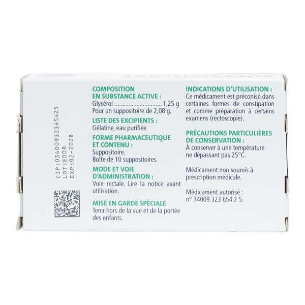 Gifrer Suppositoire à la glycérine Enfants