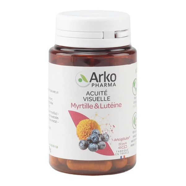 Arkogélules Myrtille et lutéine gélules