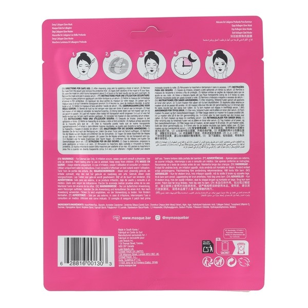 Masque éclat au collagène