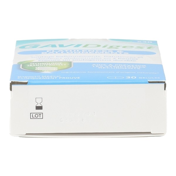 GaviDigest Flatulences et ballonnements gélules