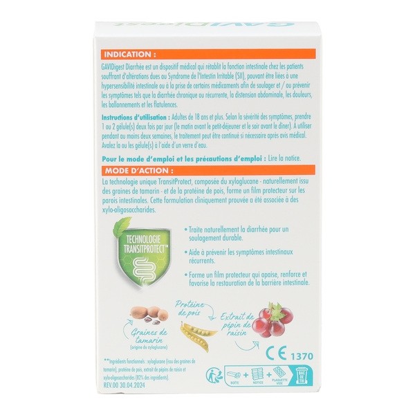 GaviDigest Diarrhée gélules