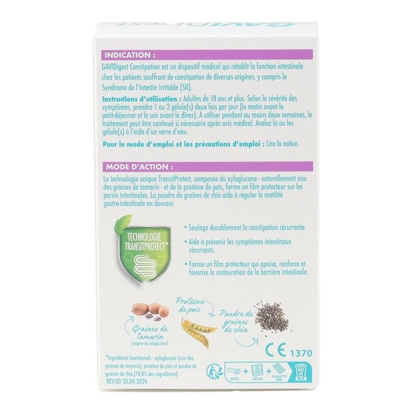 GaviDigest Constipation gélules
