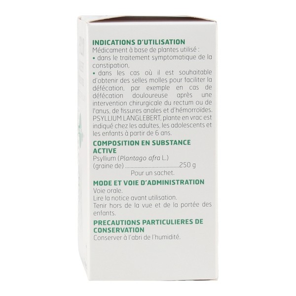 Psyllium Langlebert graines