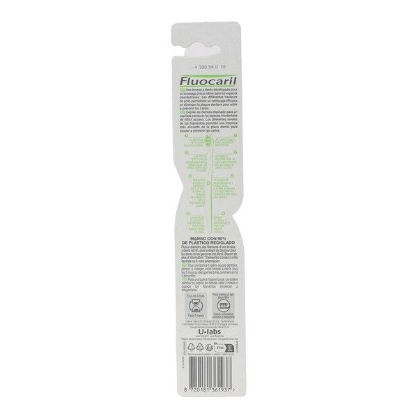 Fluocaril Précision interdentaire brosse à dents médium 23/100